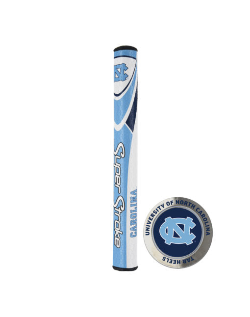 North Carolina Tar Heels SuperStroke 2.0 Putter Grip with Coin Marker