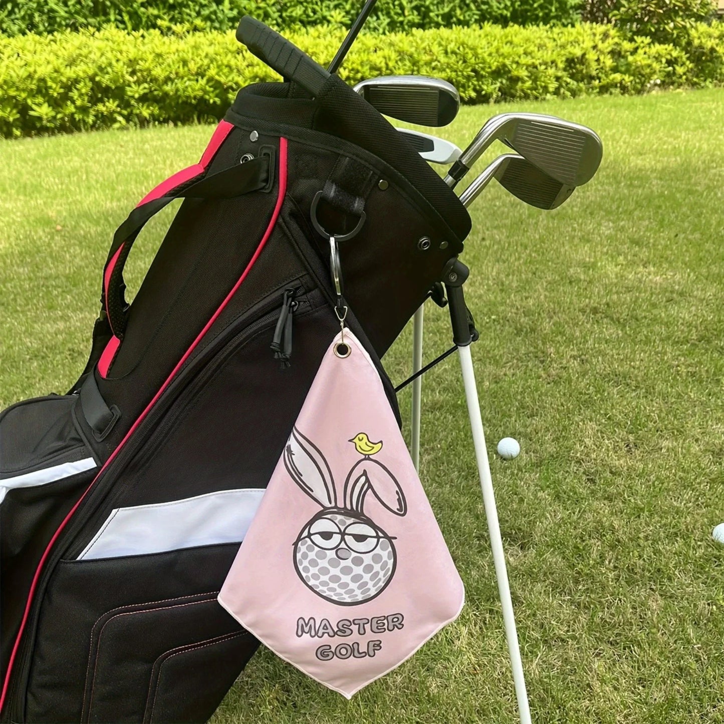 The Master Bunny™ Microfiber Golf Towel