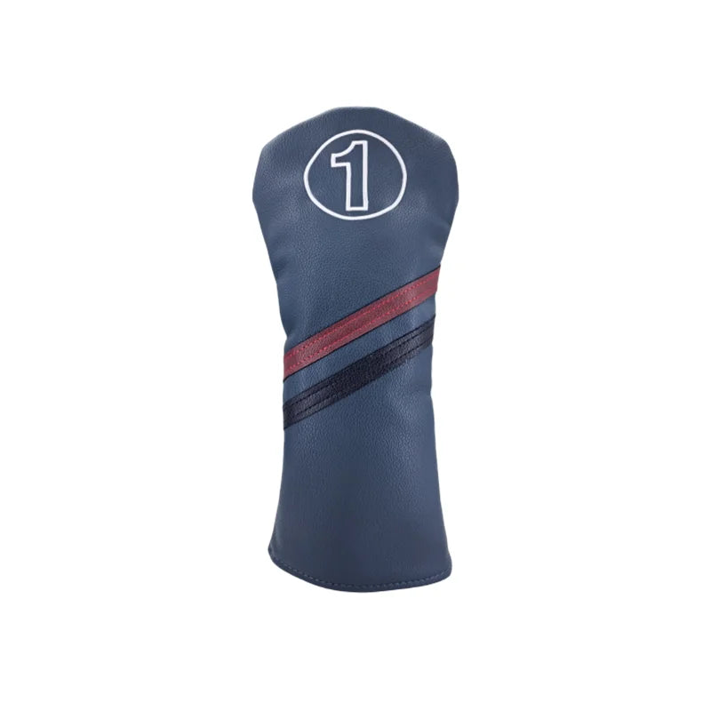 Golf Club Head Covers – Driver, Fairway, Hybrid & Putter Covers (PU Leather)