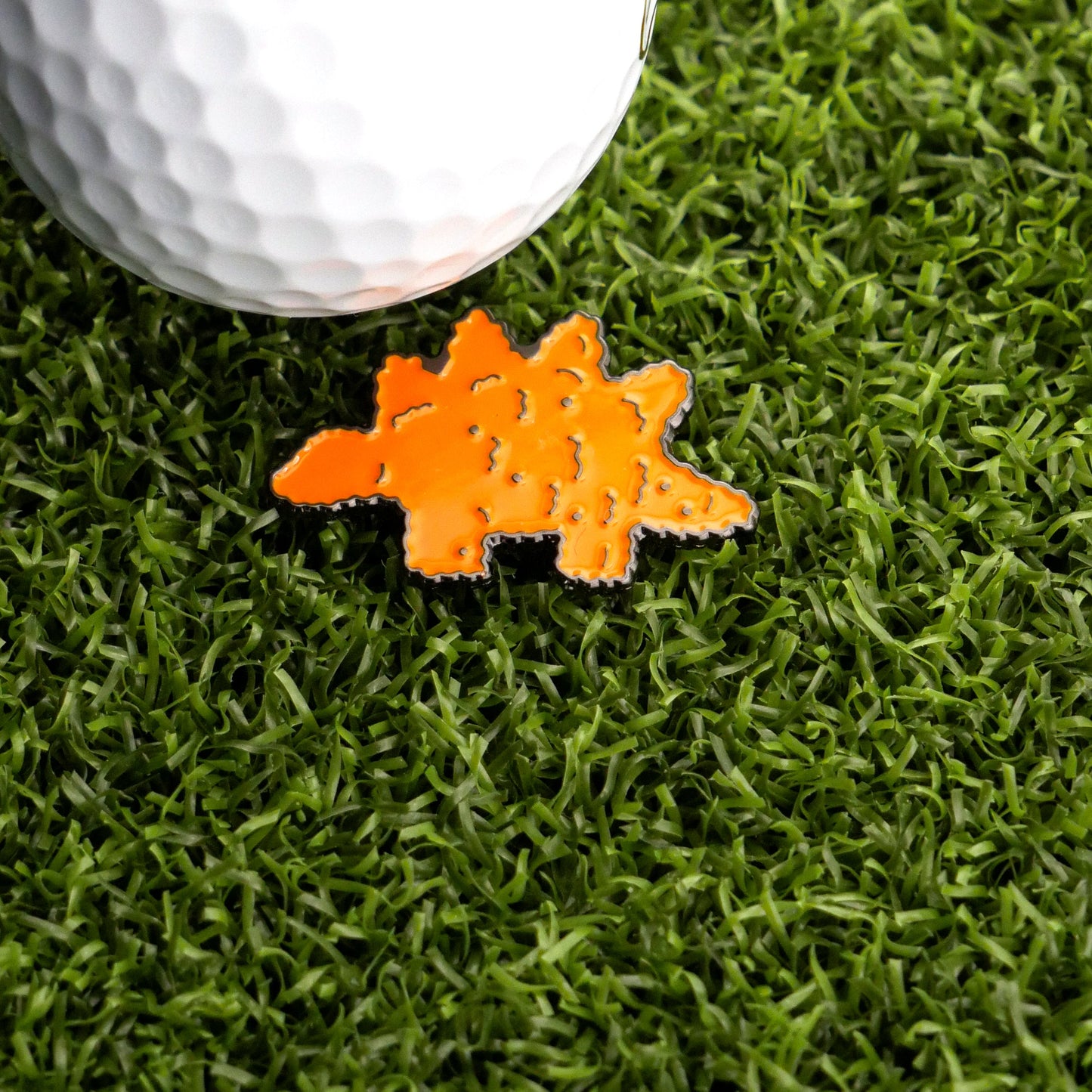 Stegosaurus Dinosaur Nugget Ball Marker