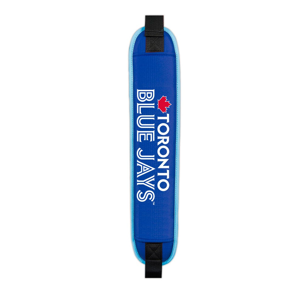 Toronto Blue Jays Clubhouse Cooler Cart Bag - padded shoulder strap detail