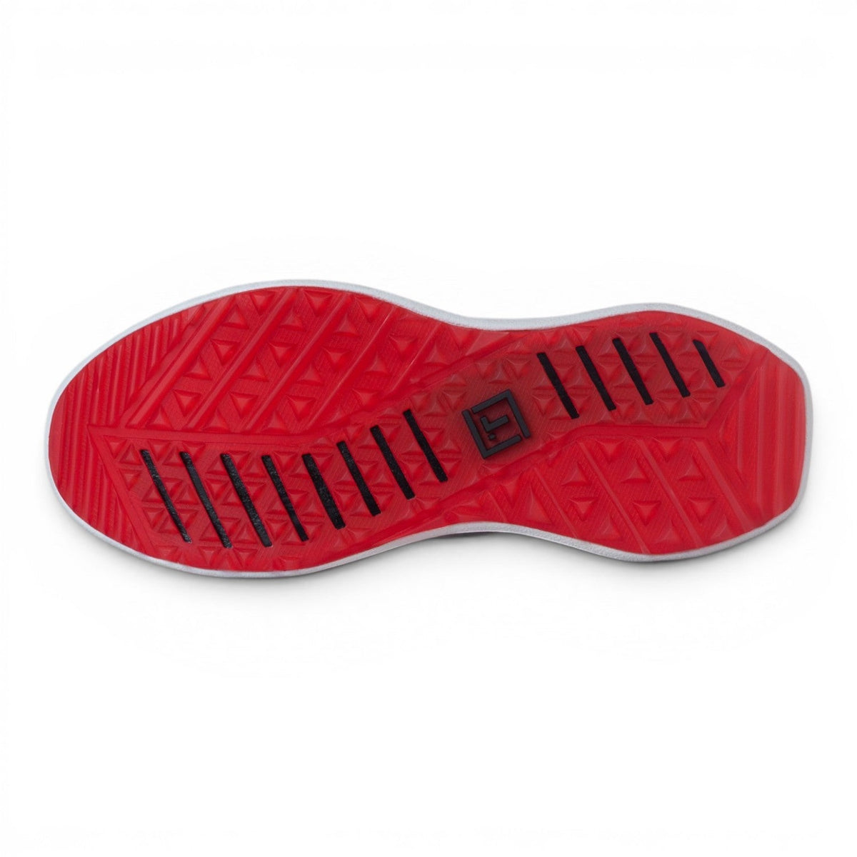 Tomo Alpha women's golf shoes in Carbon Black, outsole tread