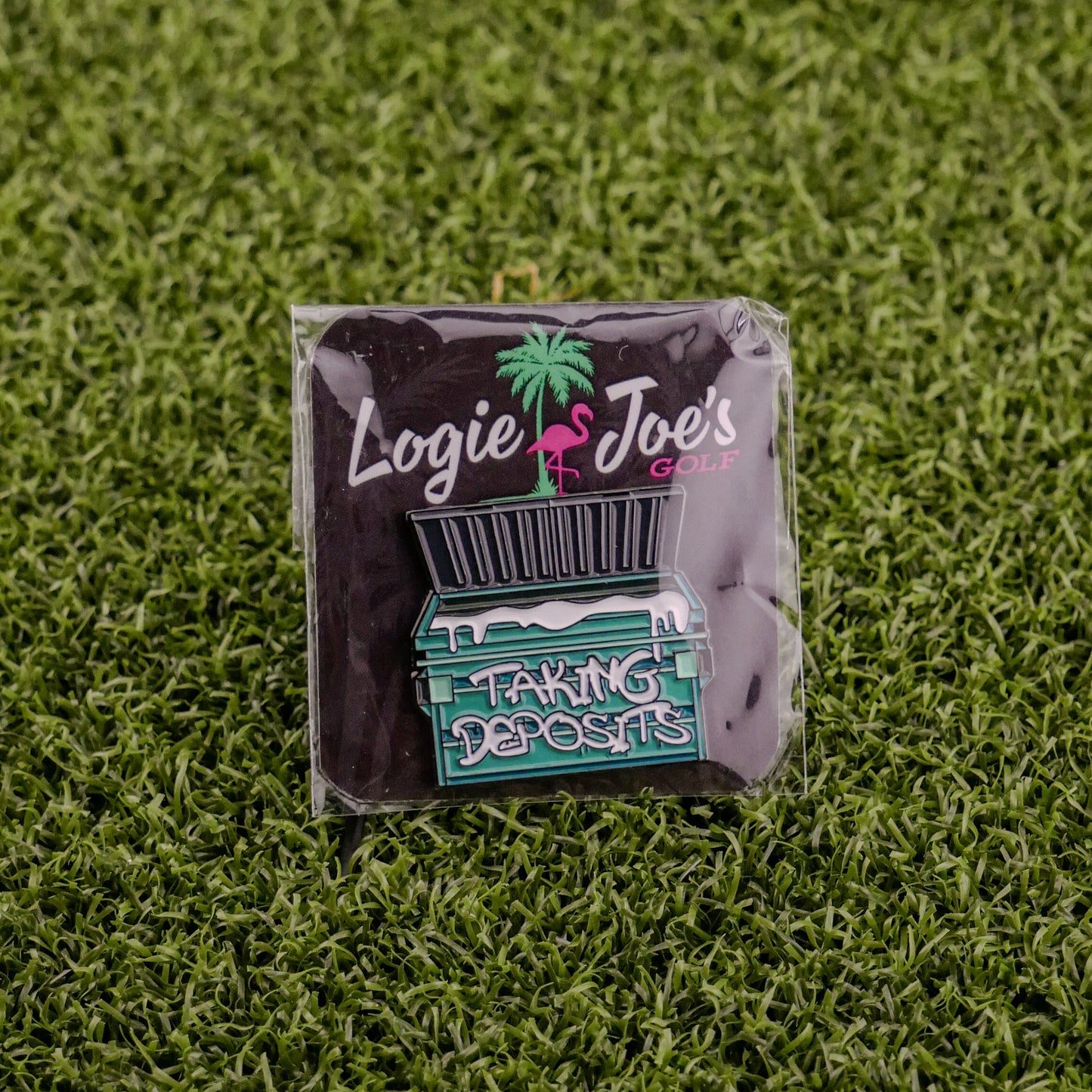 Taking Deposits Ball Marker