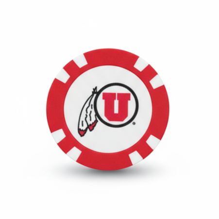 Red and white circular logo with a stylized 'U' on a white background