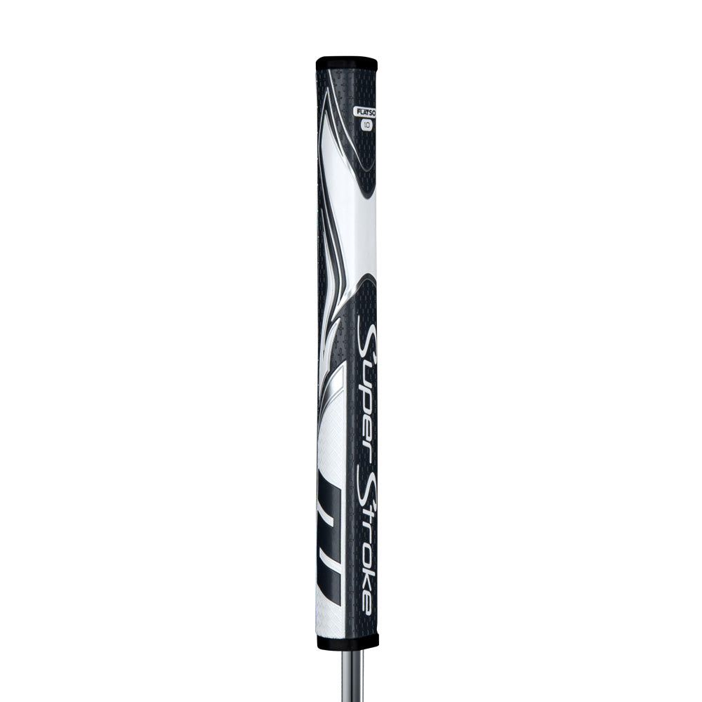 SuperStroke Zenergy Flatso 1.0 Putter Grip - Grey/White