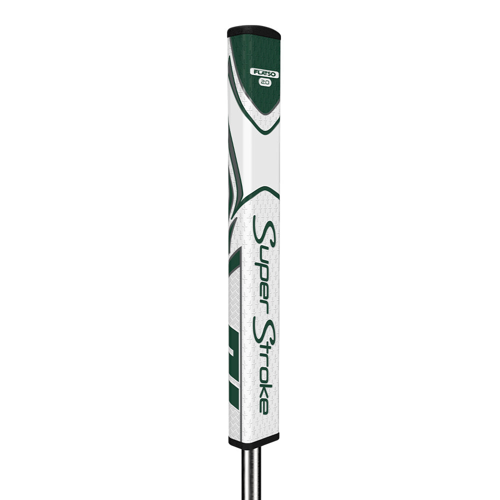 SuperStroke Zenergy Flatso 2.0 Putter Grip - White/Green