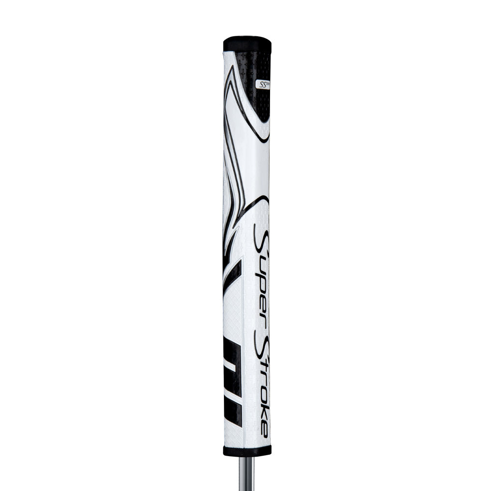 SuperStroke Zenergy SS2R Squared Putter Grip - White/Black