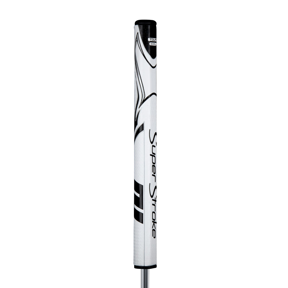 SuperStroke Zenergy XL Tour 3.0+Plus Putter Grip - White/Black