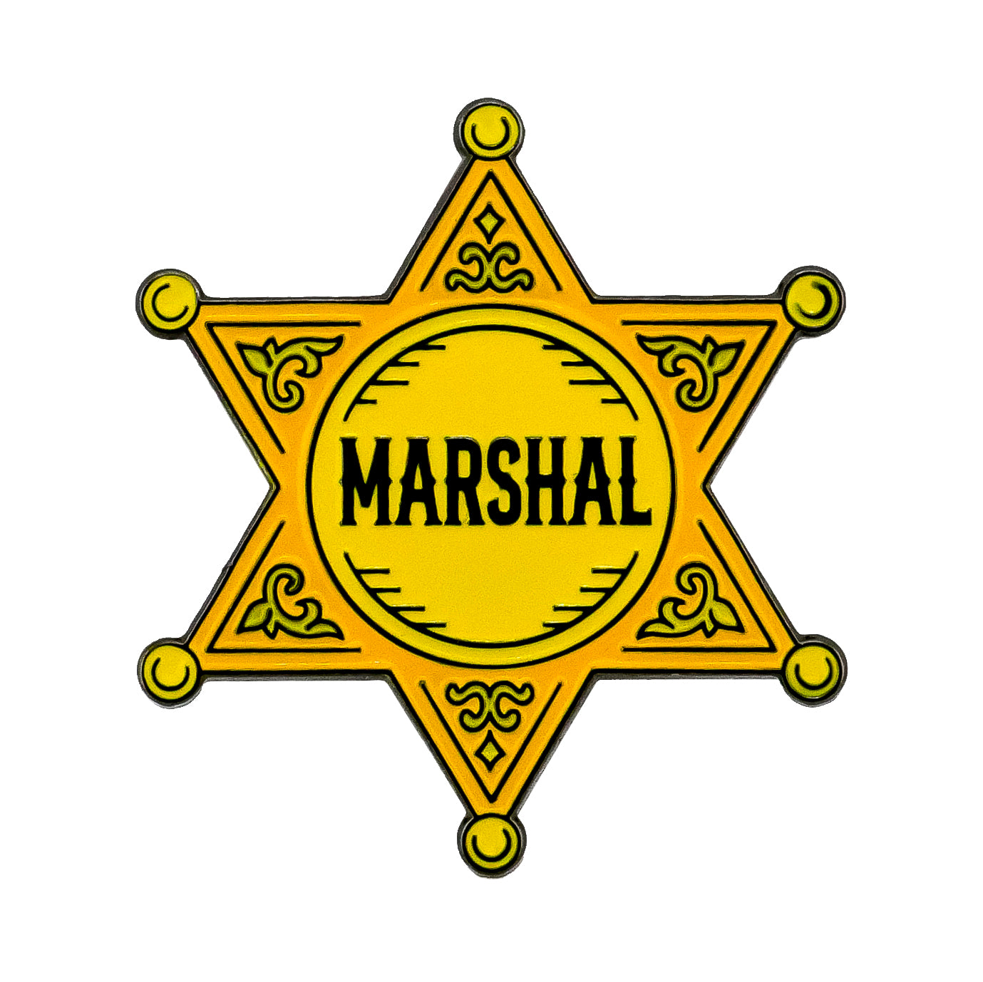 Marshal Badge Ball Marker