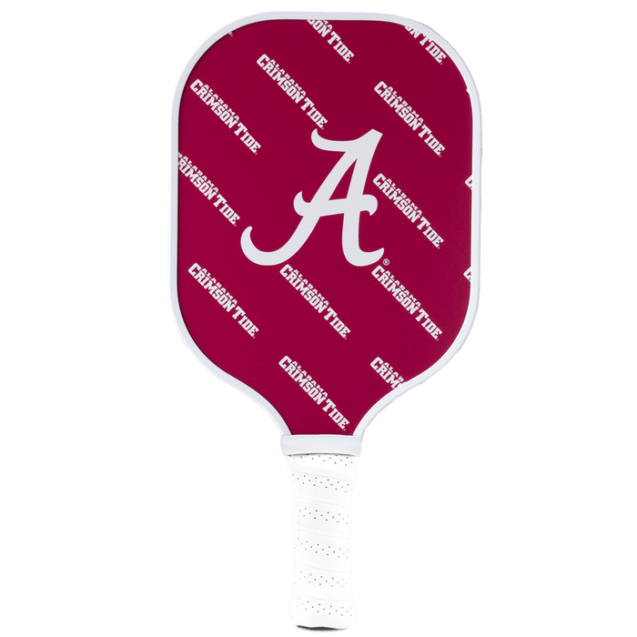 Alabama Crimson Tide Pickleball Paddle | Carbon Fiber Face | 12mm Core - Club Rehab