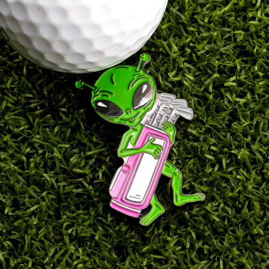 Alien Caddy Ball Marker - Club Rehab
