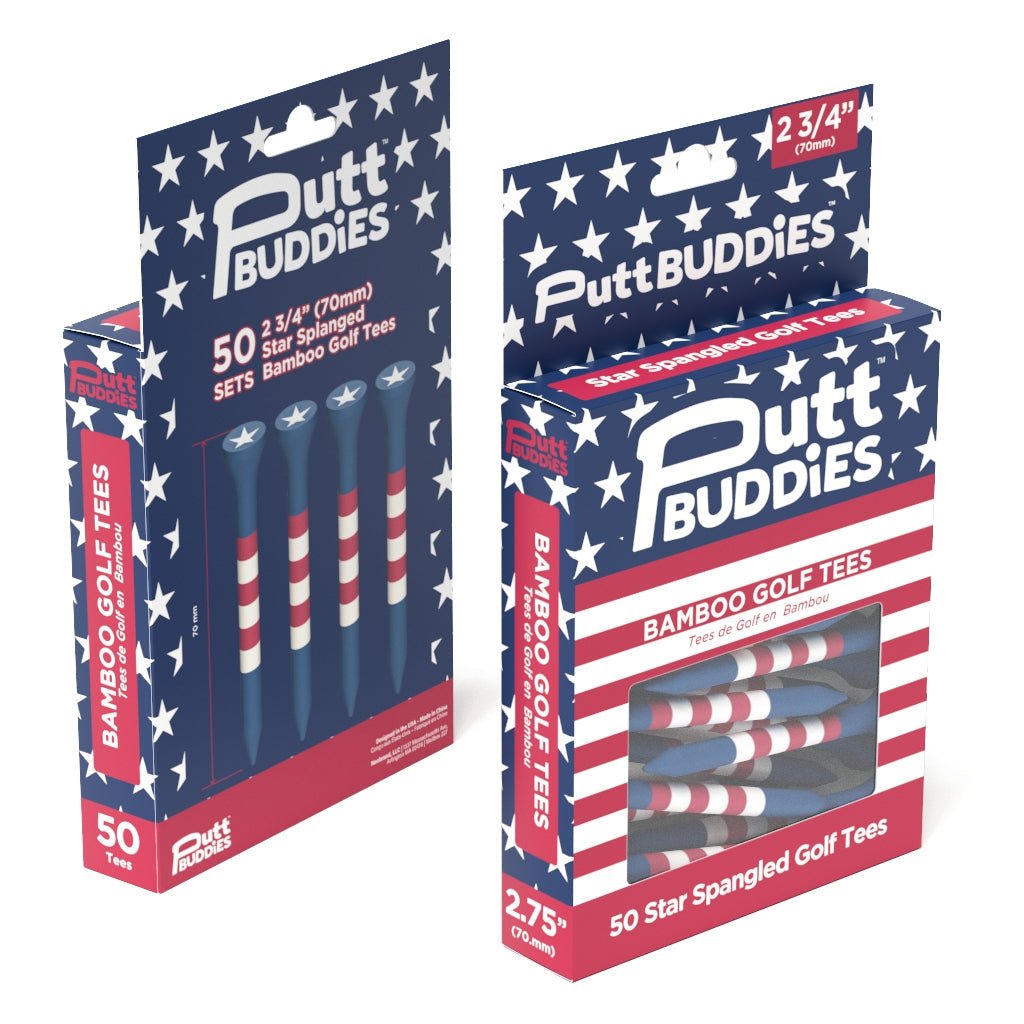 Americana Golf Tees - Pack of 50 - 2.75"