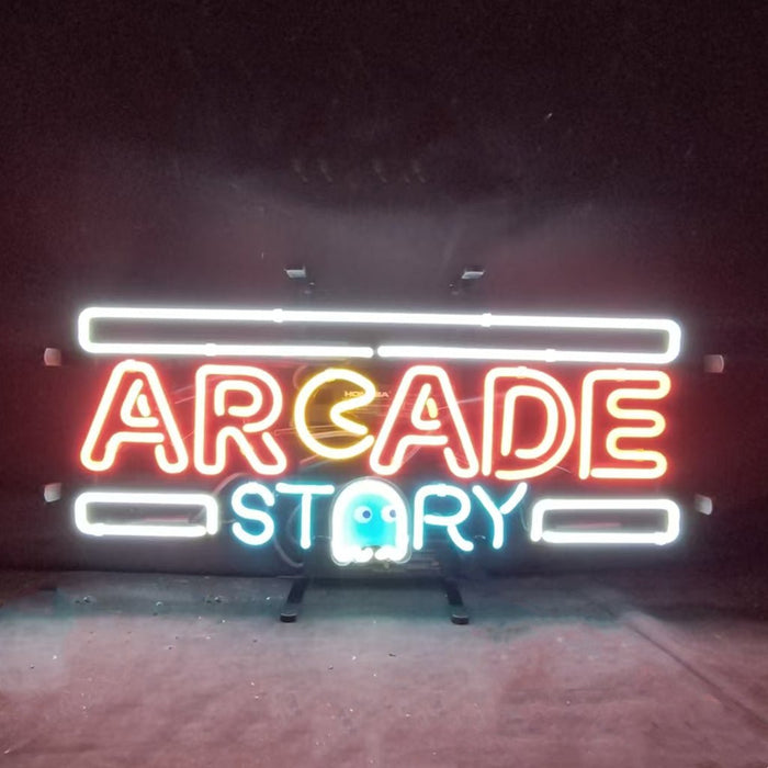 Arcade Story Neon Signs - Club Rehab