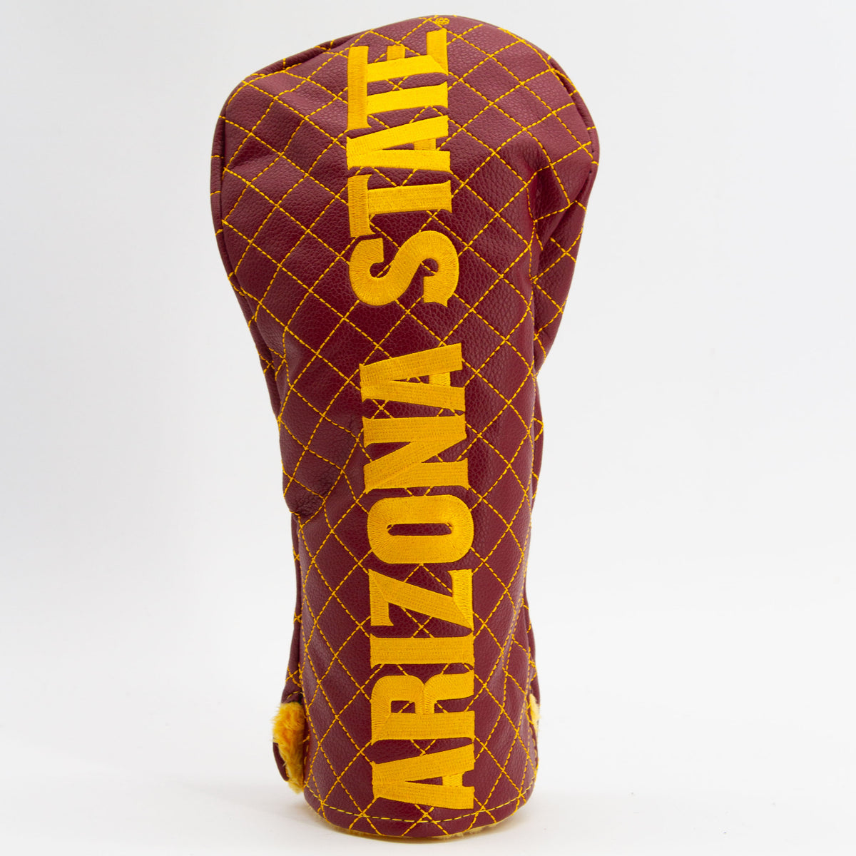 Arizona State Sun Devils Solid Quilted Driver Headcover, front view