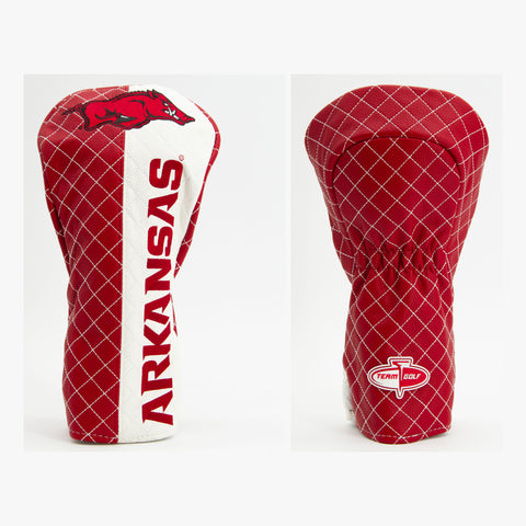 Arkansas Razorbacks Split Quilted Driver Headcover