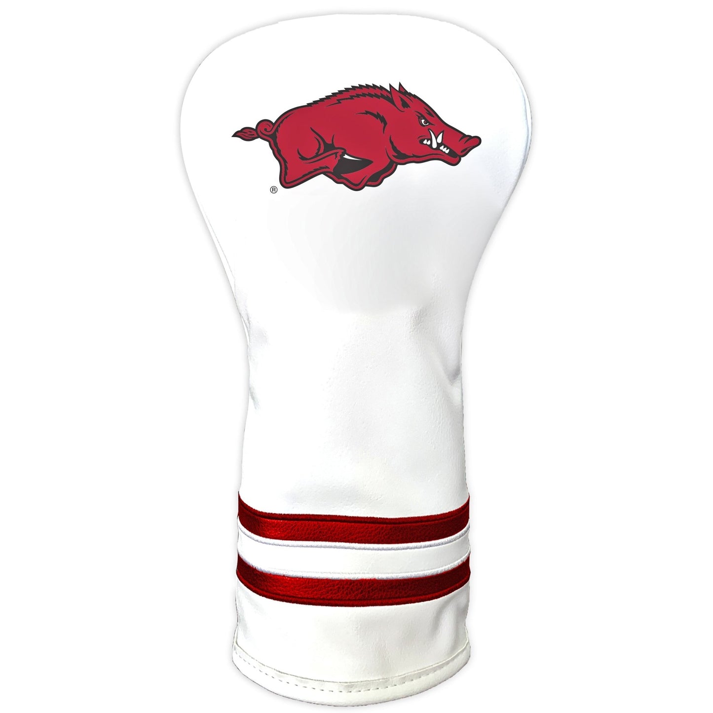 Arkansas Razorbacks Vintage Golf Headcovers β White - Club Rehab