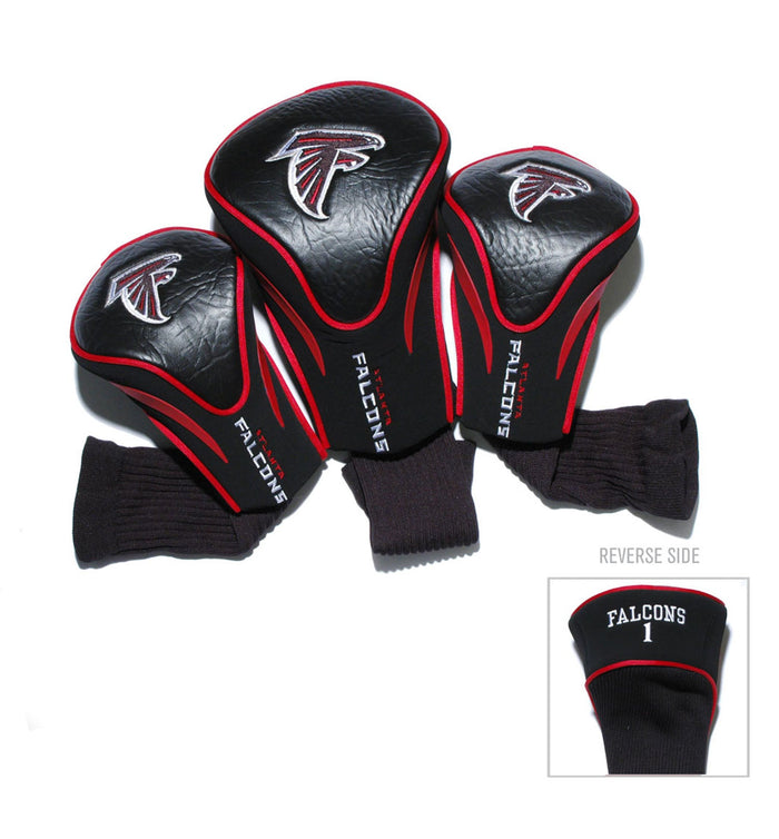 Atlanta Falcons NFL Contour 3 Pack Headcovers - Club Rehab