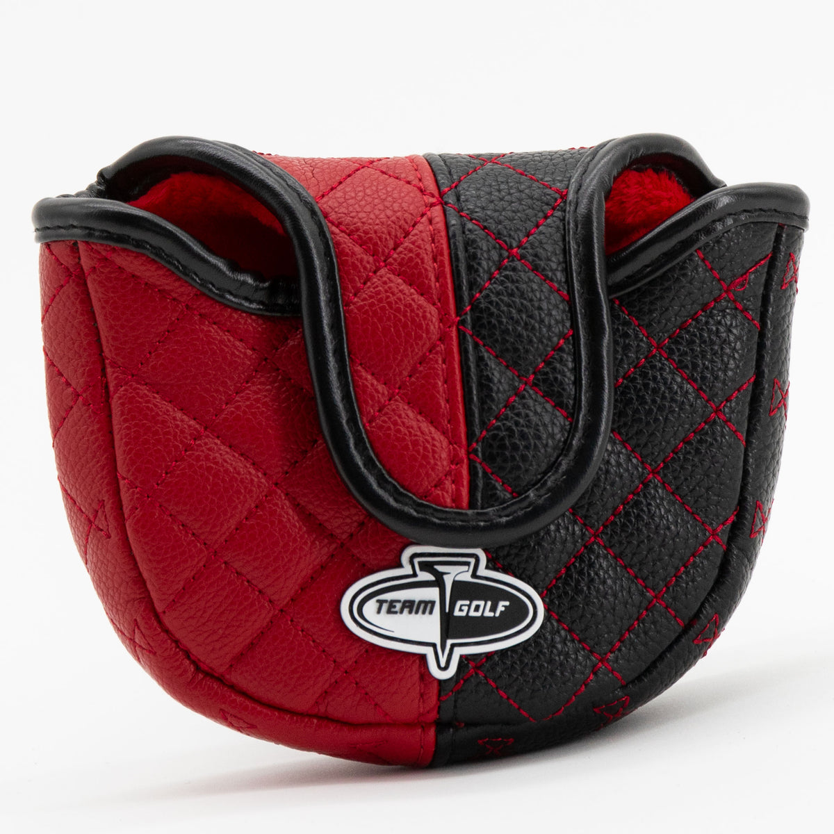 Atlanta Falcons Split Mallet Putter quilted headcover, back view