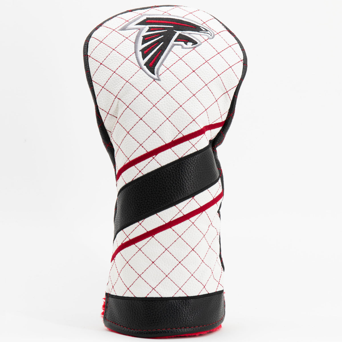 Atlanta Falcons Striped Quilted Driver Headcover, front view