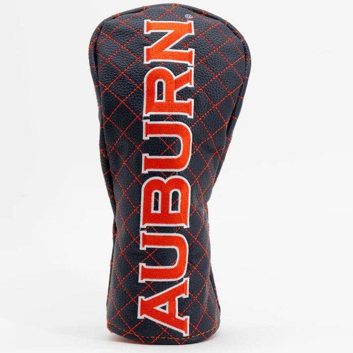 Auburn Tigers Quilted Headcovers – War Eagle Collection - Fairway Solid - Club Rehab
