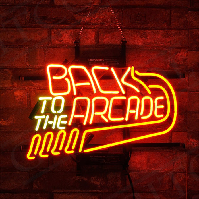 Back to The Arcade Neon Signs - Club Rehab