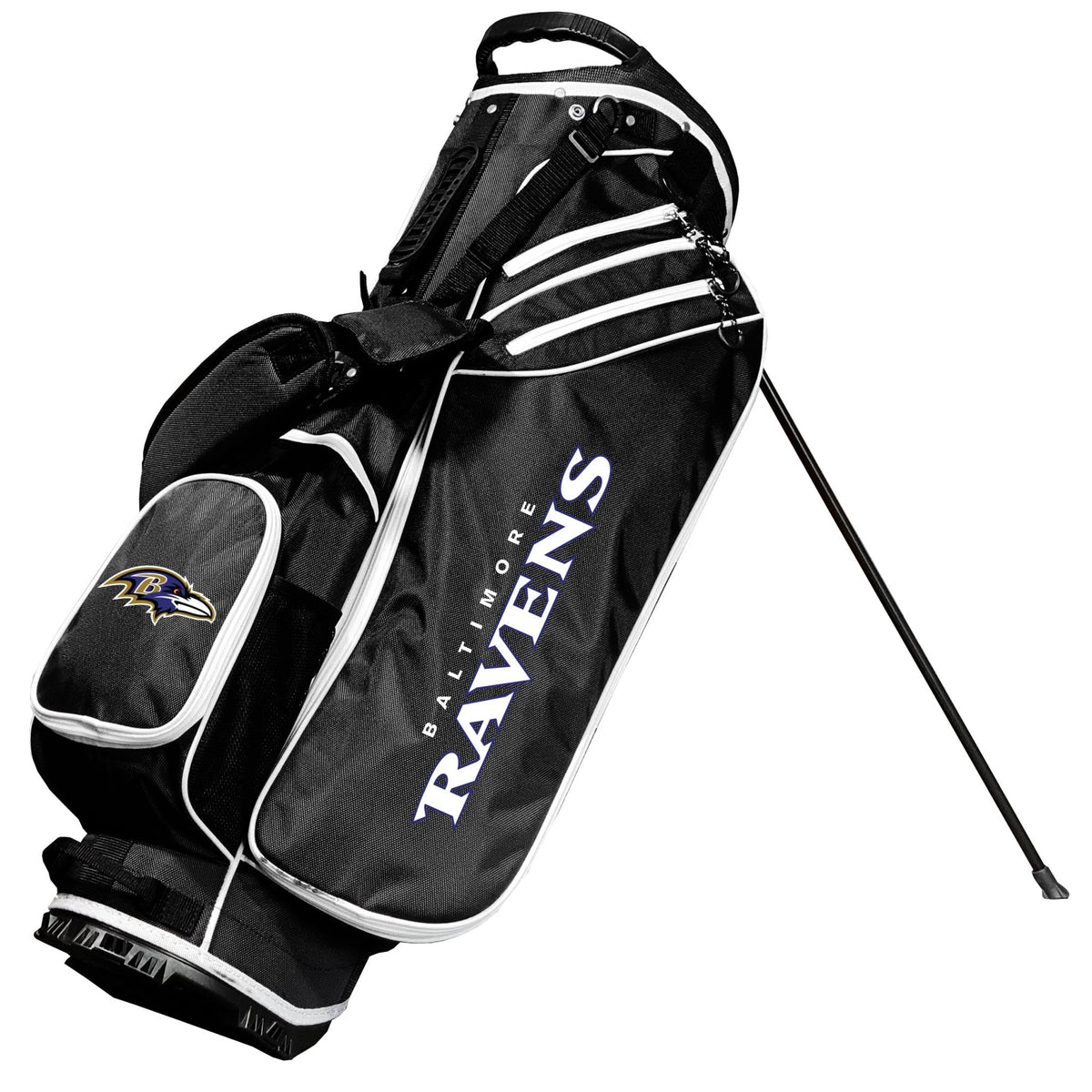 Baltimore Ravens Birdie stand golf bag, Black color