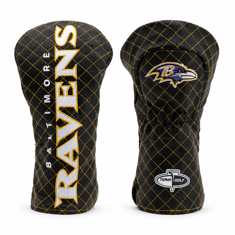 Baltimore Ravens gesteppte Driver-Schlägerhaube