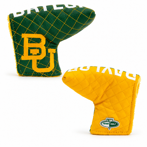 Baylor Bears Split Quilted Blade Putter Cover