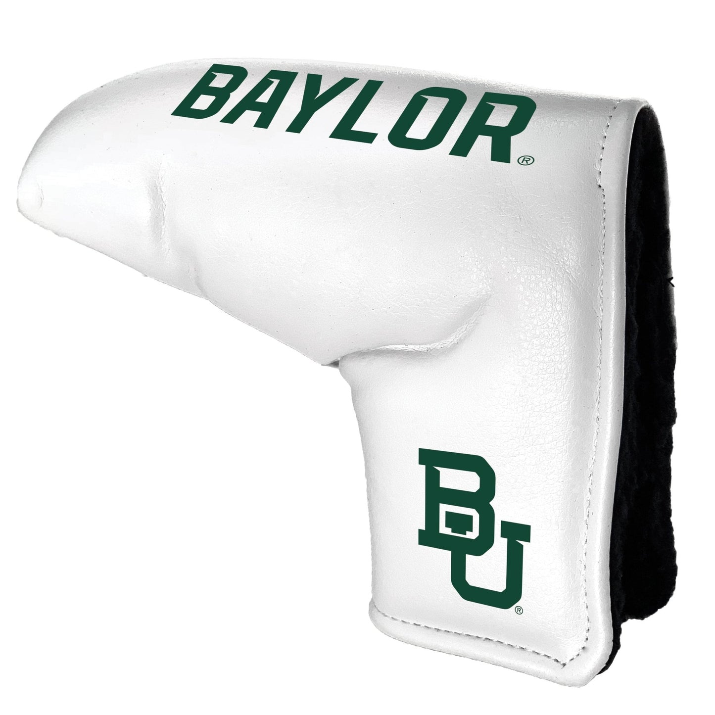 Baylor Bears Vintage Headcovers – White - Blade Putter - Club Rehab