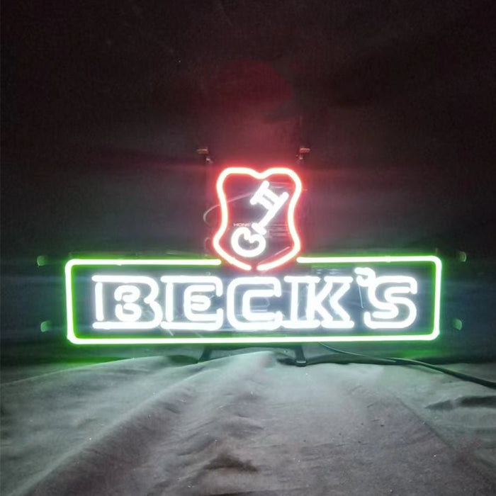 Beck's Beer Neon Light Sign - Club Rehab