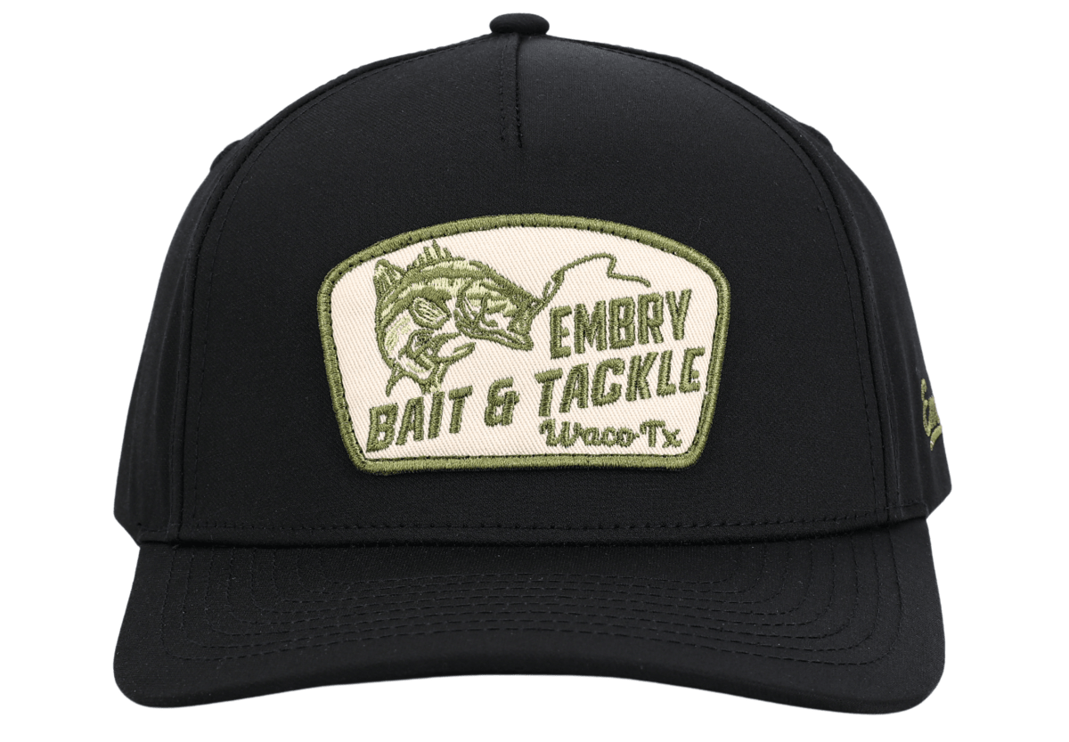 Black - Bait & Tackle - Club Rehab - Trucker HatBlack - Bait & Tackle