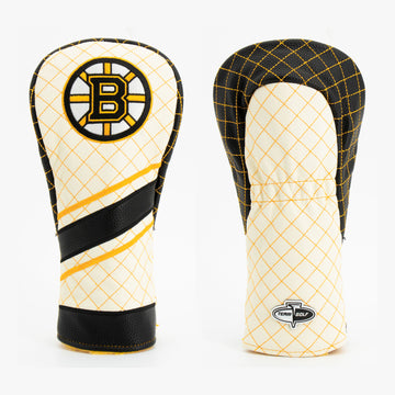 Boston Bruins Gestepptes Fairway-Schlägerhaube mit Streifenmuster