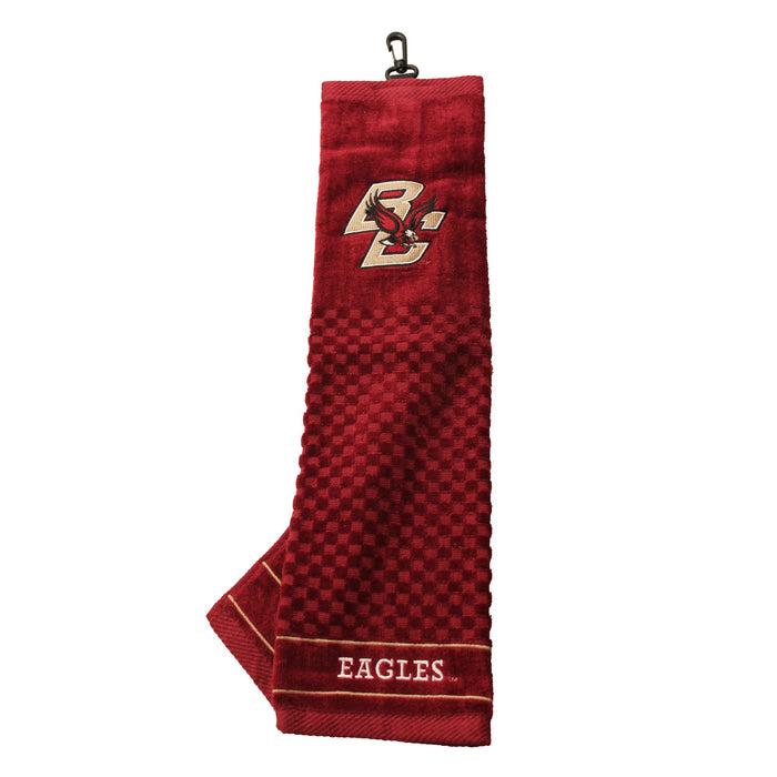Boston College Eagles embroidered golf towel