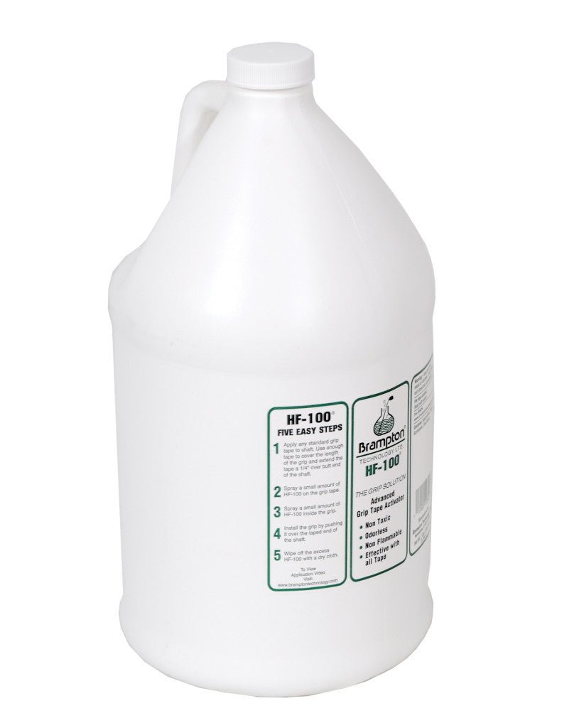 Brampton HF-100 grip solvent in a 1-gallon jug