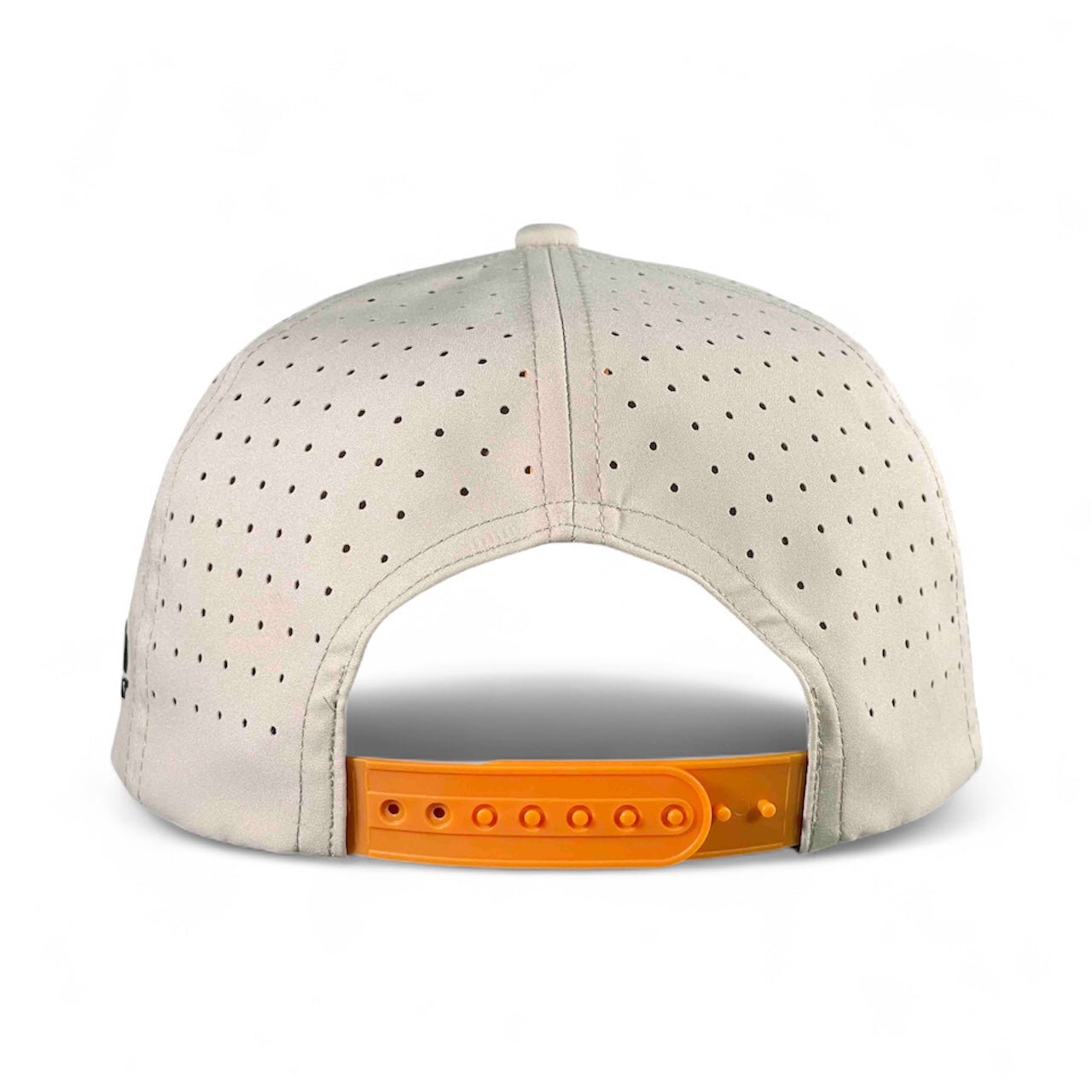 Breakfast Ball Golf Hat | Snapback Cap | Built-in Magnetic Ball Marker Holder + Marker Included | Breakfast Ball | Adjustable | Mulligan Tan - Club Rehab