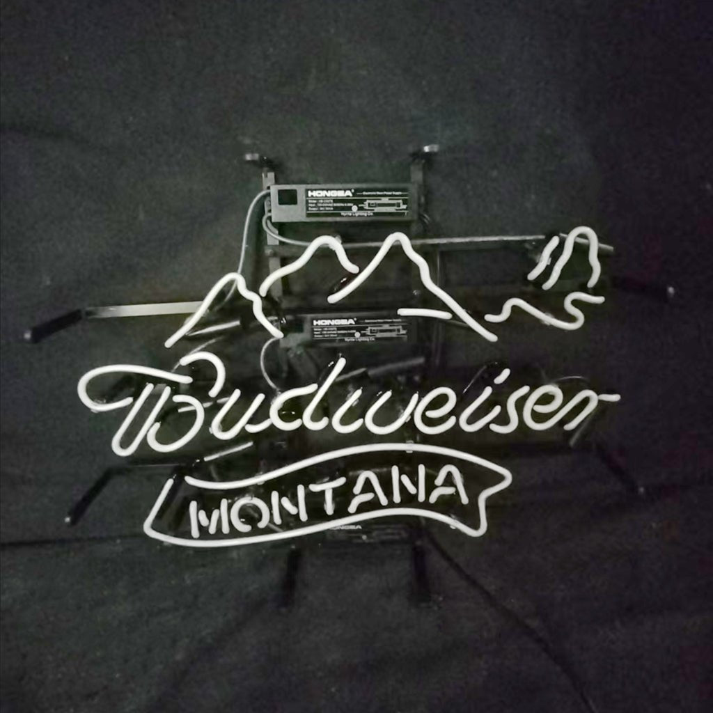 Budweiser Montana Neon Light Sign - Club Rehab