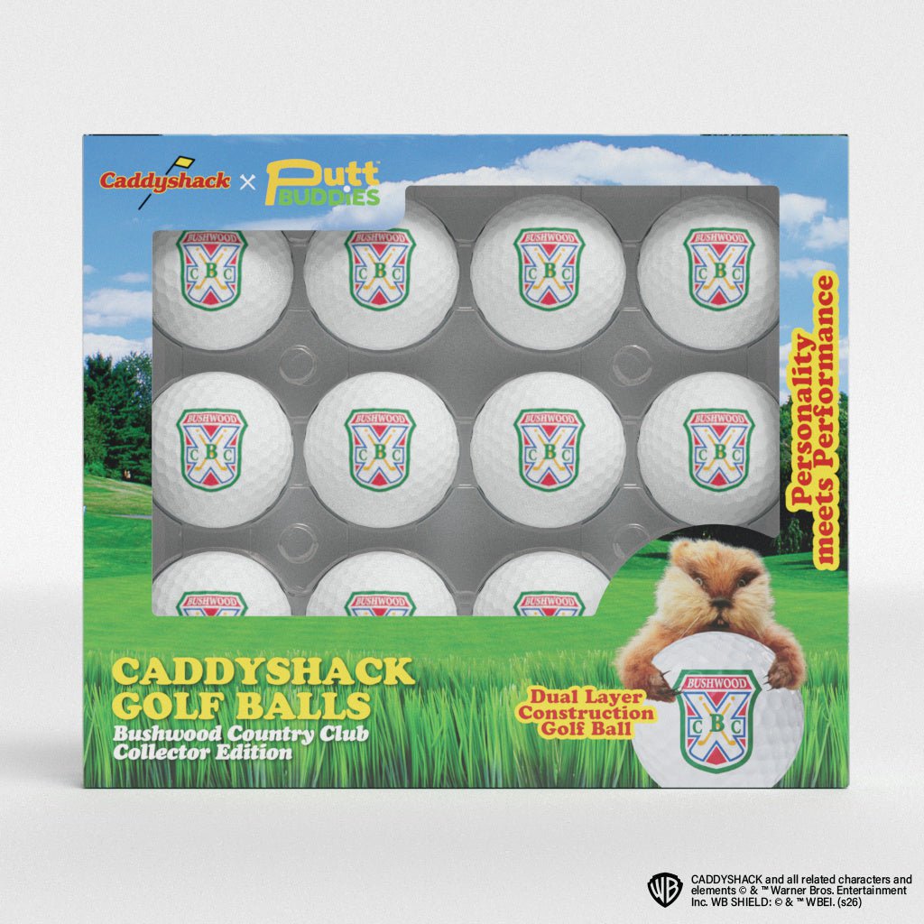 Caddyshack Bushwood Country Club Golf Balls - 12 Pack
