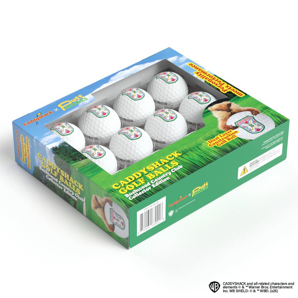 Caddyshack Bushwood Country Club Golf Balls - 12 Pack