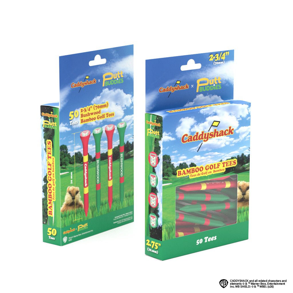Caddyshack - Bushwood Country Club Golf Tees - Pack of 50 - 2.75"