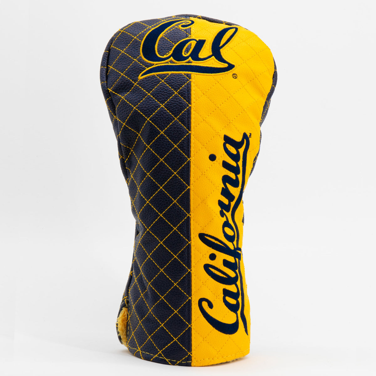 Cal Berkeley Golden Bears Split Quilted Driver Headcover, front view