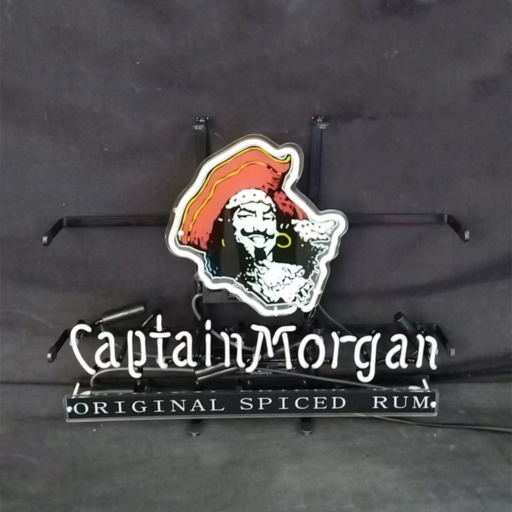 Captain Morgan Original Spiced Rum Neon Signs - Club Rehab