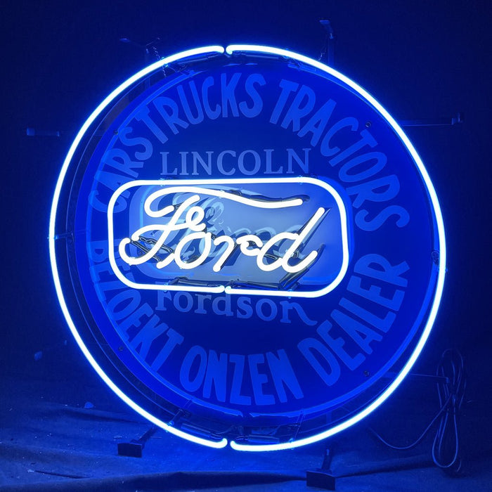 Carstucks Tractors Bezoekt Onzen Dealer Lincoln Forddson Ford Neon Signs Light - Club Rehab