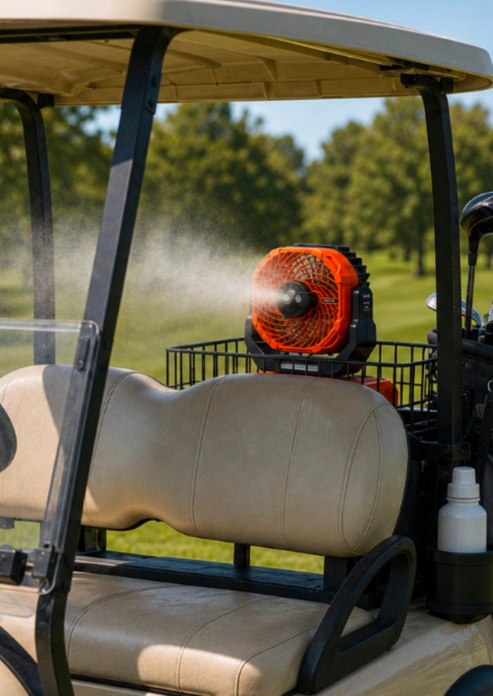Cart Cooler Portable Misting Fan - Club Rehab