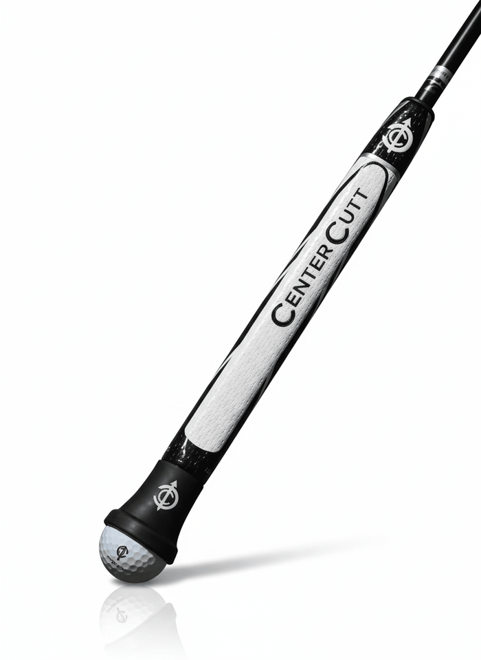 Center Cutt Putter Grip - White/Black 11.75" - Club Rehab