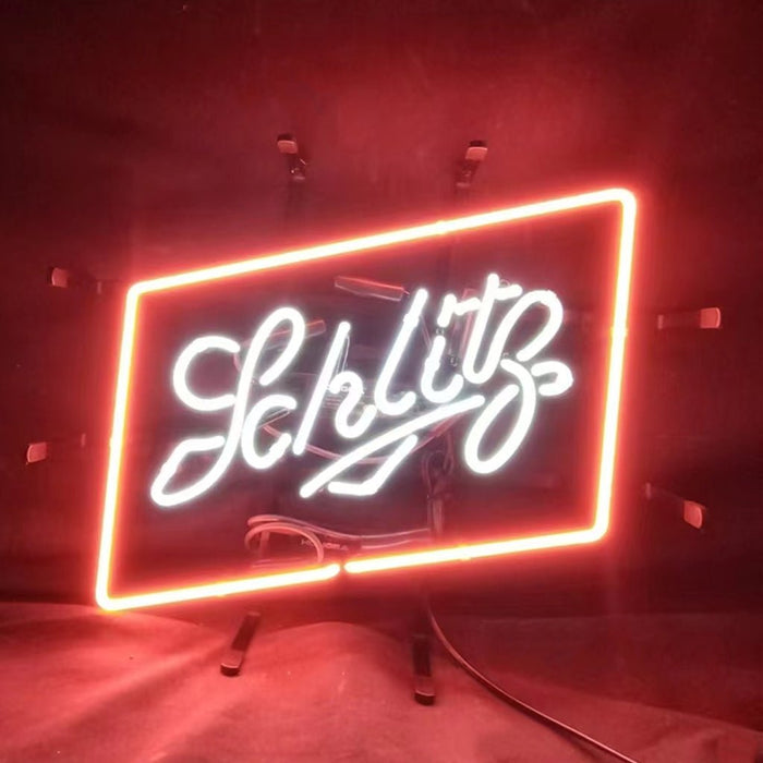 Cerveza Schlitz Neon Light Sign - Club Rehab
