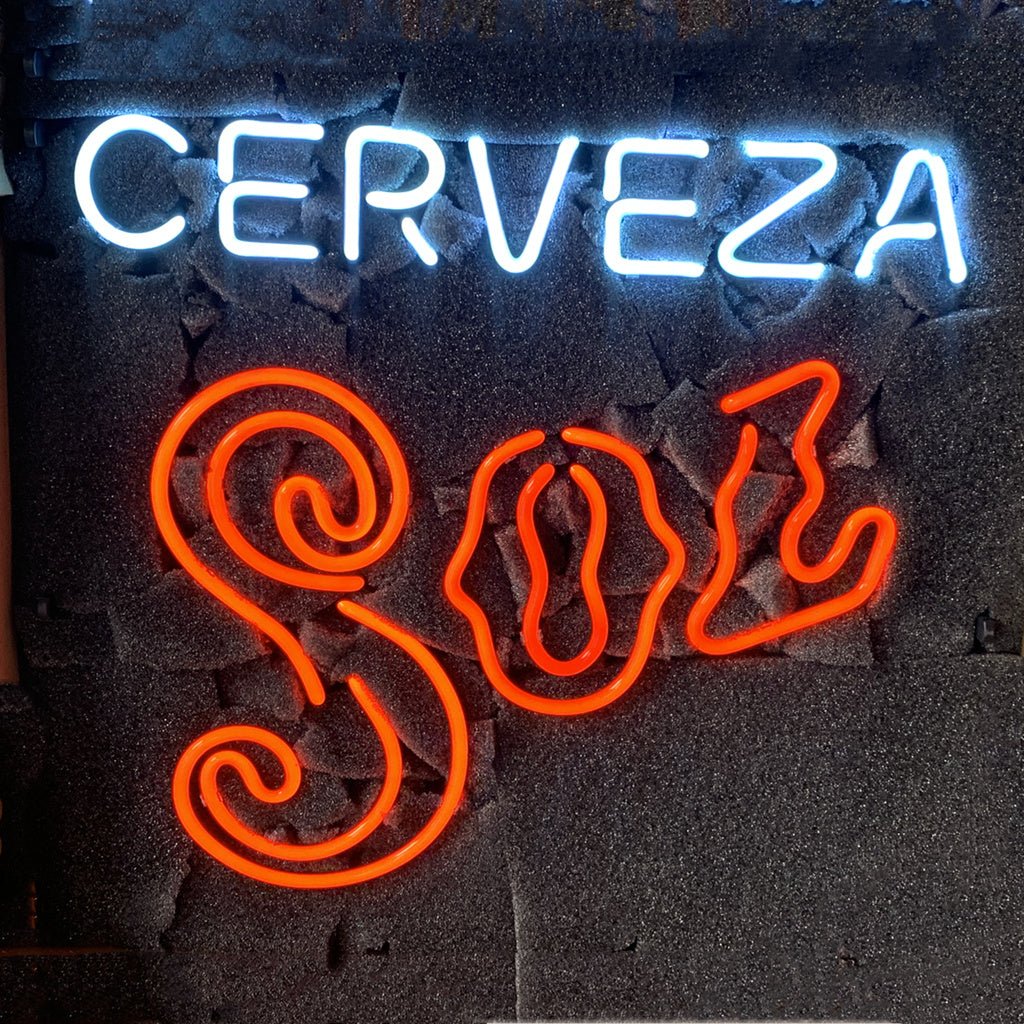 Cerveza Sol Neon Signs - Club Rehab