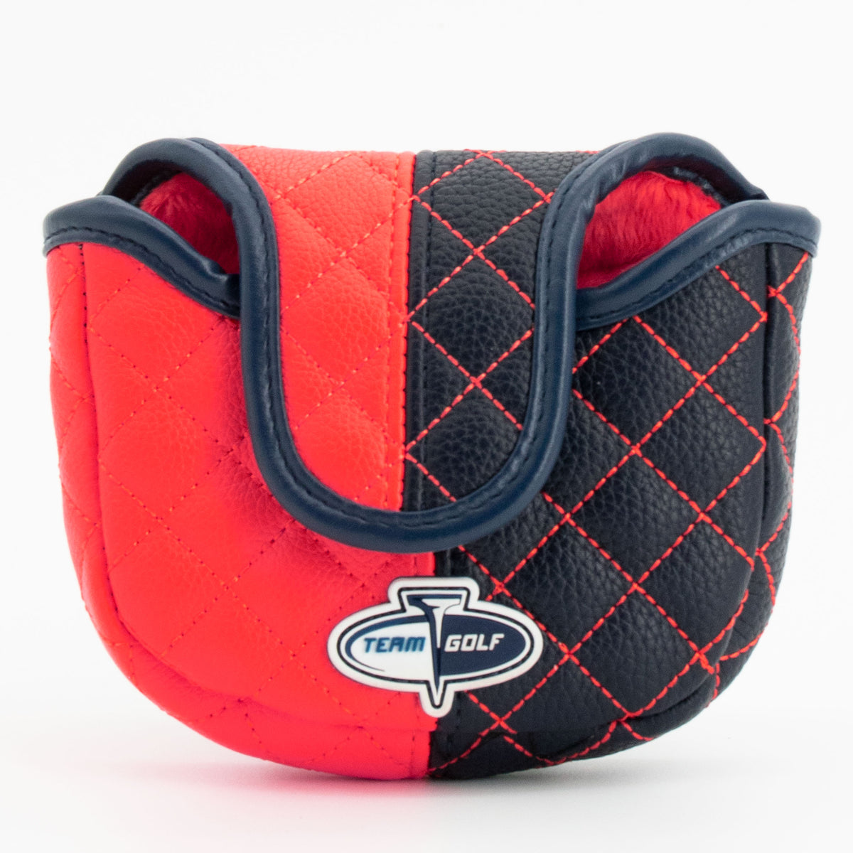 Chicago Bears Split Mallet Putter quilted headcover, back view
