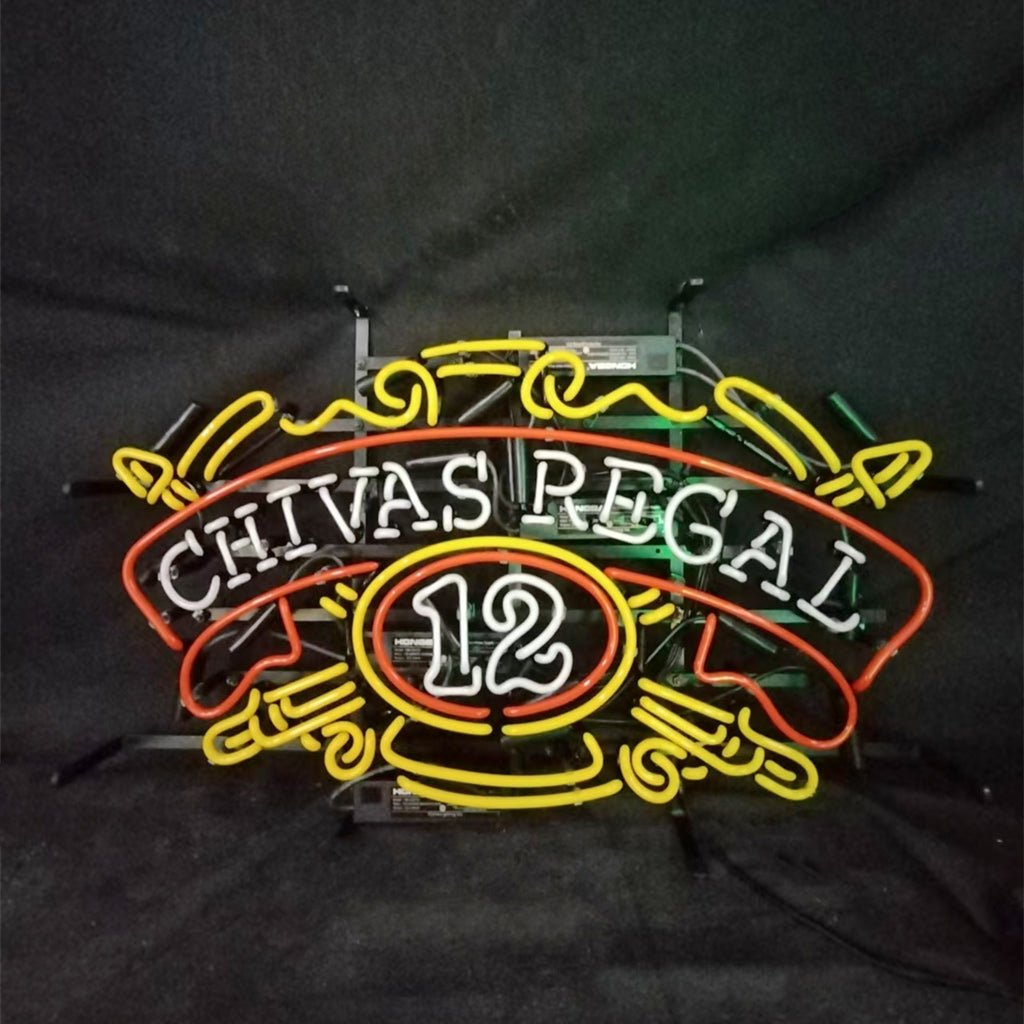 Chivas Regal 12 Whiskey Neon Signs - Club Rehab