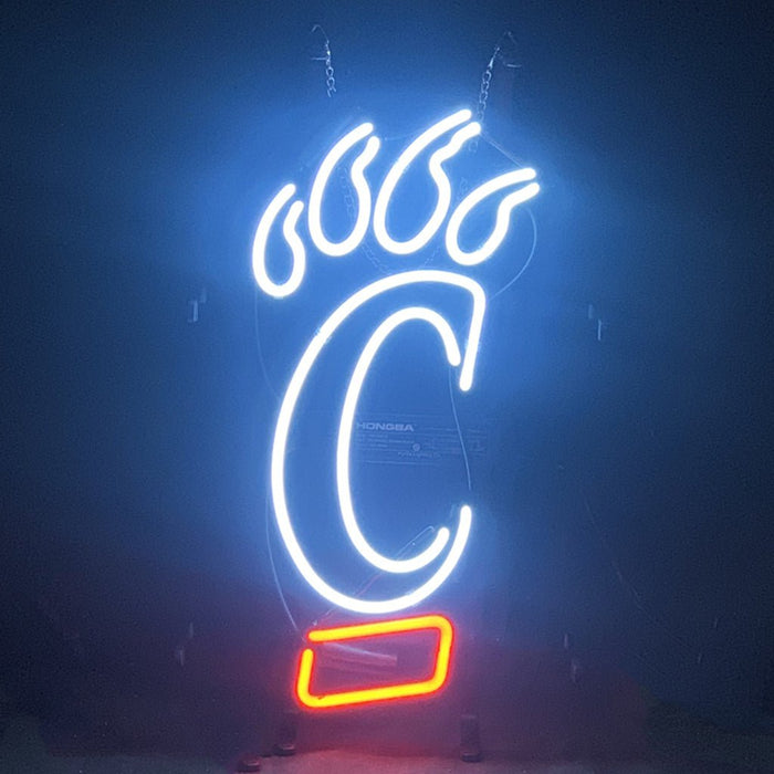 Cincinnati Bearcats Sport Logo Neon Signs Light - Club Rehab