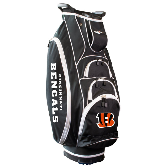 Cincinnati Bengals Albatross golf cart bag in Black